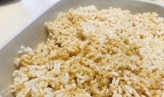 炒米酥脆方法 小零食自制炒米