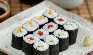 寿司切小卷教程 寿司详细教程