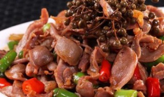 焖鸡胗的教程 焖鸡胗的流程