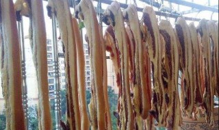 咸肉晒干怎么做 晒咸肉的做法步骤