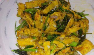 香菜蛋皮怎么做 蛋皮拌香菜的做法