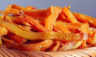 怎么制作红薯干 如何制作红薯干