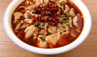 水煮肉片要怎么做 水煮肉片的做法