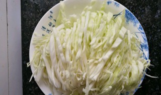 日料包菜丝怎么做 包菜丝做法介绍