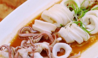 鱿鱼蒸多久 蒸鱿鱼的做法