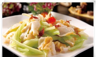 百合炒什么好吃 西芹炒百合做法介绍