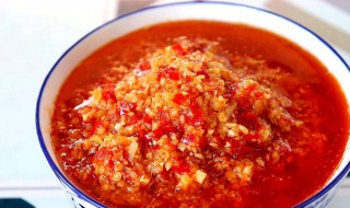 怎样做蒜蓉辣椒酱 蒜蓉辣椒酱做法介绍