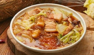 白菜炖五花肉如何做 白菜炖五花肉的做法