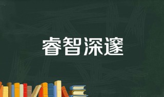 代表聪明睿智的字 聪明睿智的字有什么