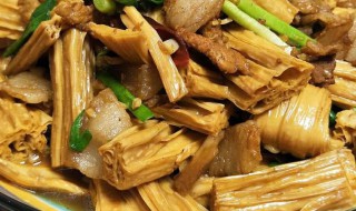 腐竹炒制方法 炒腐竹好吃的做法与步骤