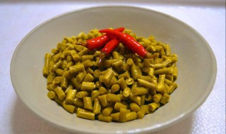 酸豆角水的腌制方法 家庭版酸豆角水怎么做