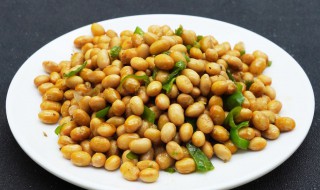 炒盐豆如何做 家常炒盐豆的做法步骤