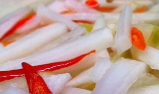 白萝卜的腌制方法和步骤 如何腌制白萝卜