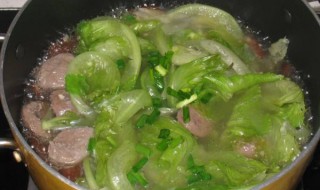 生菜汤怎么做好吃 生菜紫菜汤的做法