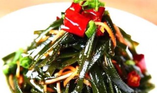 海带丝怎么吃 酸辣海带丝的做法介绍