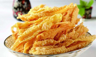 腐竹怎么炸 油炸腐竹的做法