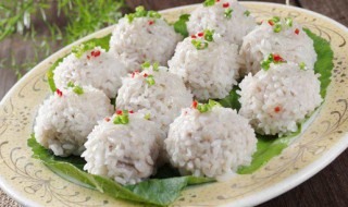 莲藕丸子的家常做法 如何做莲藕丸子