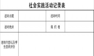 学生自我评价社会实践怎么写 社会实践如何写评价