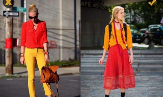 红色和黄色搭配好看吗 两点为你说明