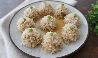 珍珠鲜肉丸子如何做 珍珠鲜肉丸子做法介绍