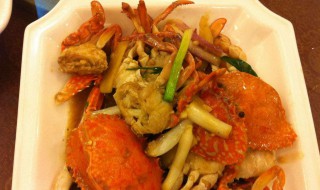 姜葱炒蟹如何做 姜葱炒蟹怎么做