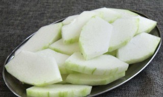 冬瓜怎么保存不会烂 保存冬瓜方法