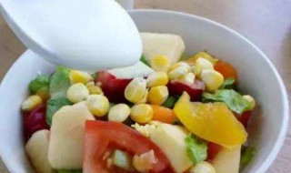 什锦蔬果沙拉如何做 做什锦蔬果沙拉的步骤