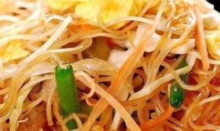 龙口粉丝如何做炒粉 做炒粉的步骤