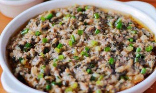 肉饼的制作方法和步骤 梅菜咸蛋蒸肉饼怎么做