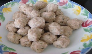 肉丸如何做不硬 肉丸不硬的做法