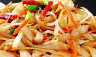 炒河粉的方法 怎么炒河粉