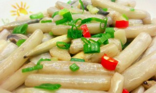 葱炒莲藕怎么做 怎么做葱炒莲藕