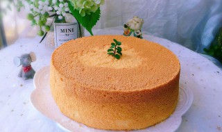 8寸戚风蛋糕如何做 8寸戚风蛋糕的做法介绍