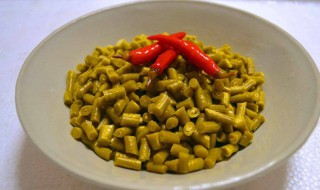 怎样腌制豆角 豆角的营养价值