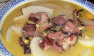 腌肉煮萝卜怎么做 腌肉煮萝卜的烹饪方法