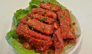 腐乳汁排骨如何做 腐乳汁酱排骨的做法
