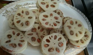 玫瑰姜糖藕怎么做 玫瑰姜糖藕的做法介绍