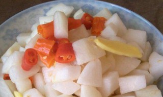 怎么做酸辣萝卜 酸辣萝卜做法