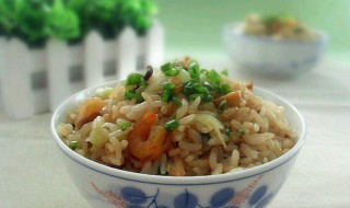 虾仁咸饭怎么做 虾仁咸饭做法介绍