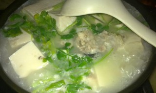 苦菜豆腐汤怎么做 做苦菜豆腐汤的方法介绍