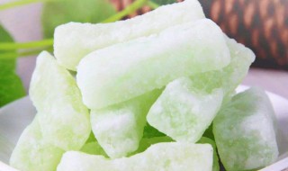 晒冬瓜干方法 晒冬瓜干做法如下