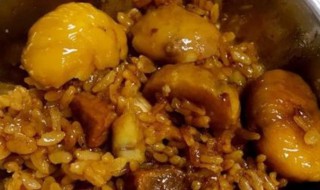 板栗猪肉饭怎么做 板栗猪肉饭的做法