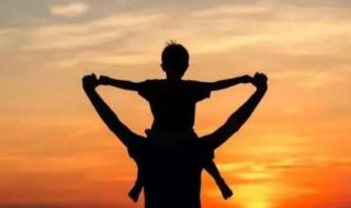 比喻父爱句子 描写父爱的简短句子