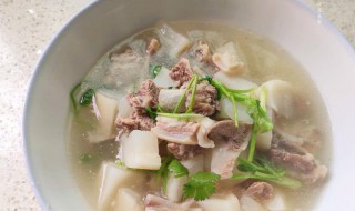 羊肉炖白萝卜如何做 羊肉炖白萝卜做法步骤