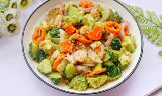 彩绘虾仁如何做 彩绘虾仁做法