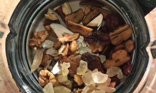 红枣核桃露如何做 怎么做红枣核桃露