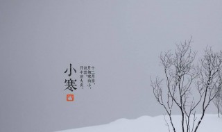 二十四节气小寒资料 小寒节气简介