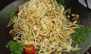 干木瓜丝的做法 干木瓜丝的怎样做