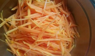 木瓜丝的做法与步骤 怎样做木瓜丝