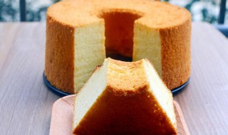 戚风蛋糕烤箱怎么做 戚风蛋糕做法教程